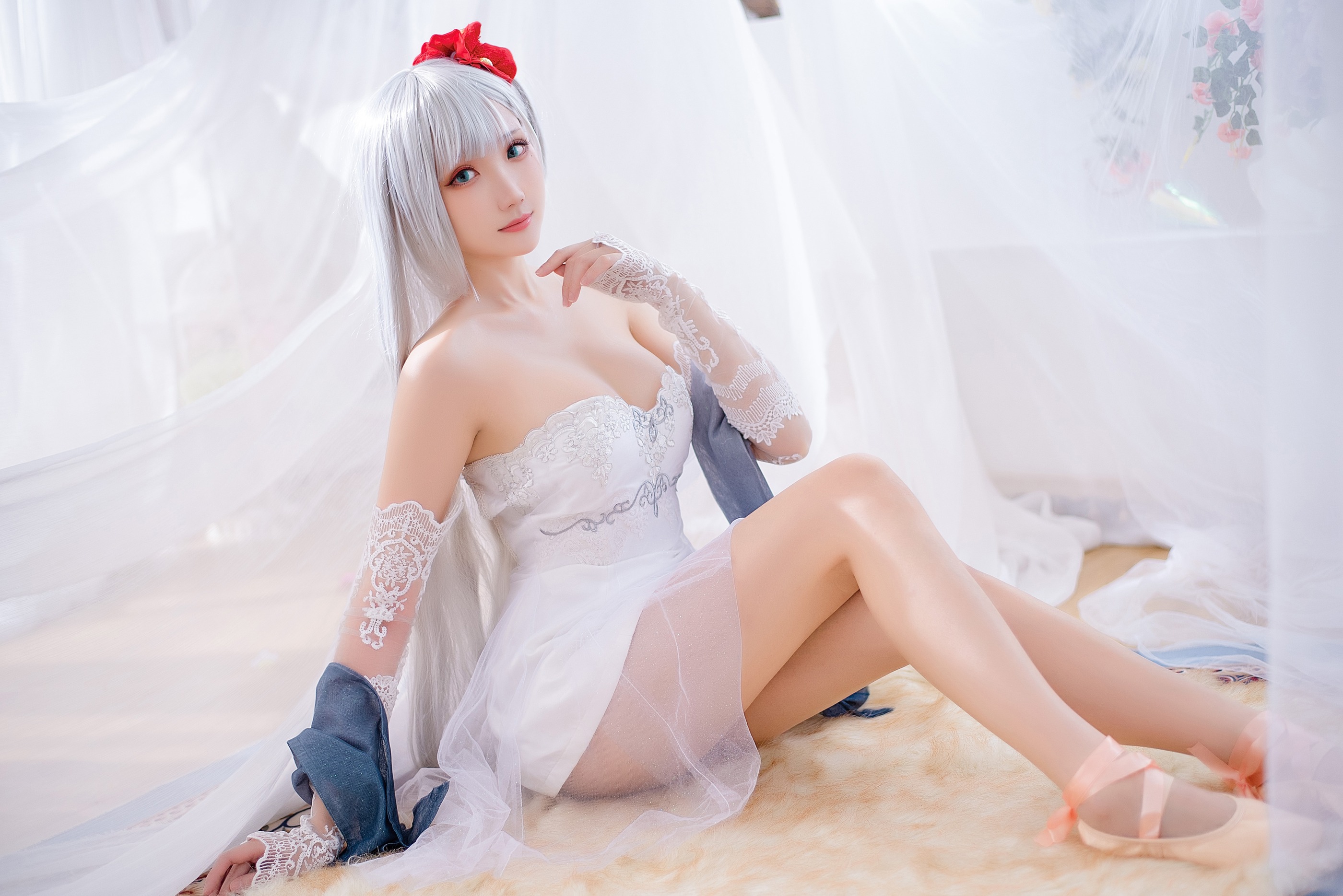 图片[1]-瓜希酱 – NO.036 翔鹤礼服 [20P]-XikXak